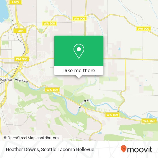 Heather Downs map