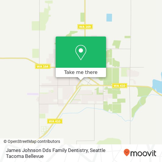 Mapa de James Johnson Dds Family Dentistry