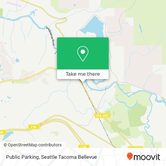 Public Parking map