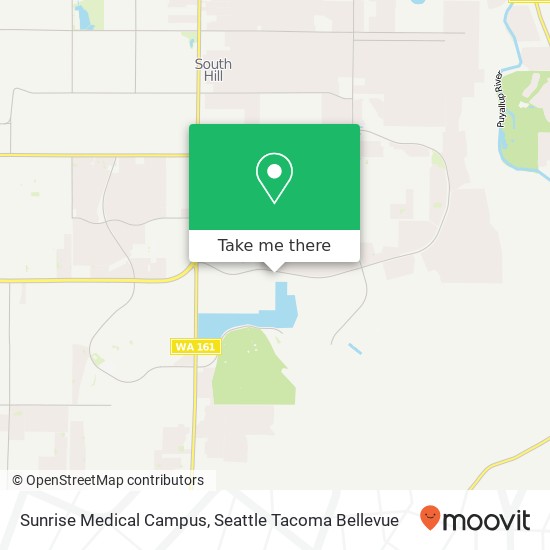 Sunrise Medical Campus map