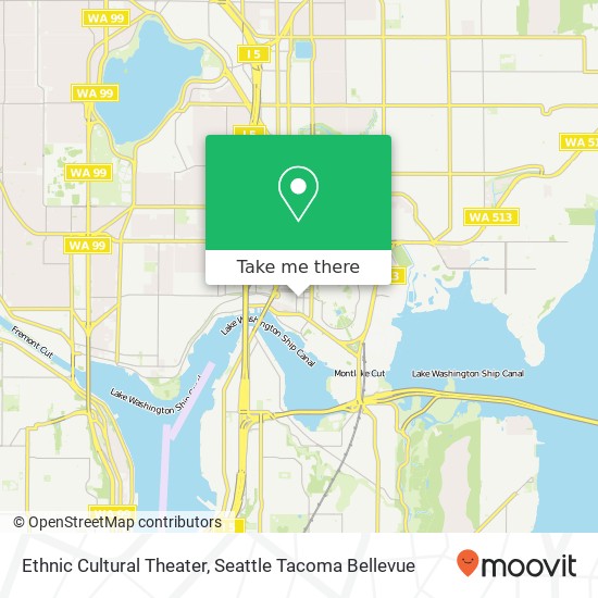 Mapa de Ethnic Cultural Theater