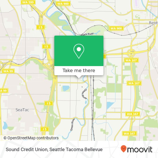 Sound Credit Union map