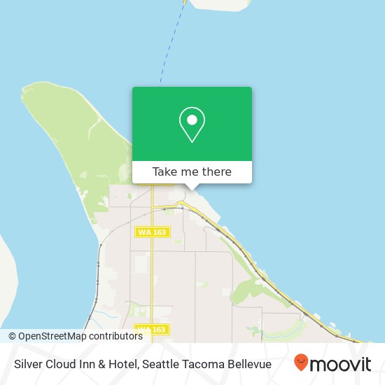 Silver Cloud Inn & Hotel map