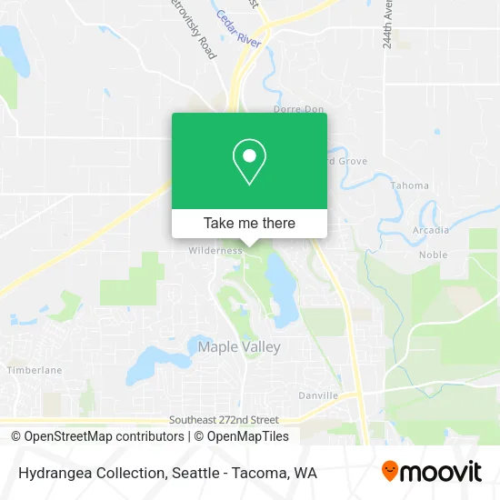 Hydrangea Collection map