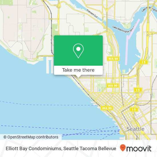 Mapa de Elliott Bay Condominiums