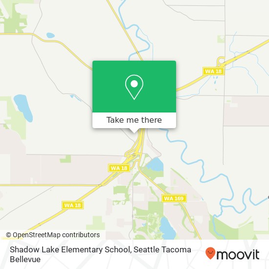 Shadow Lake Elementary School map