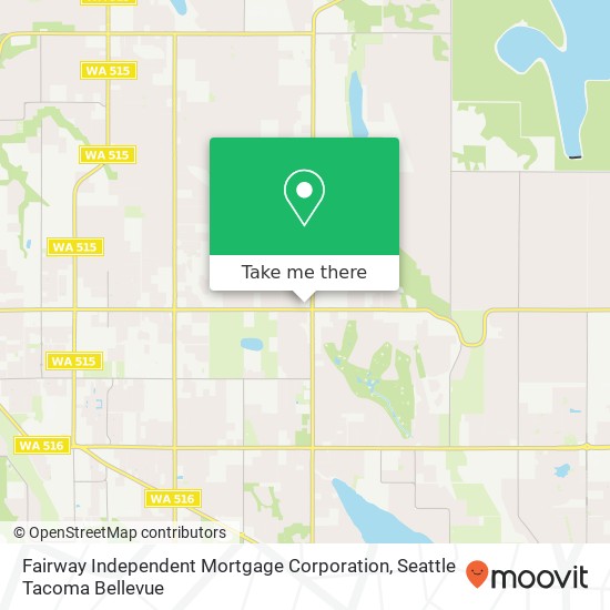 Mapa de Fairway Independent Mortgage Corporation