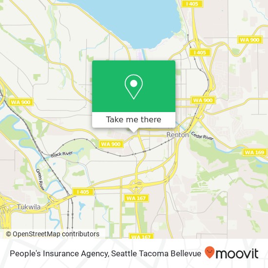 Mapa de People's Insurance Agency