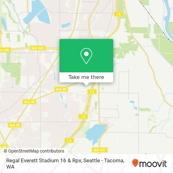 Mapa de Regal Everett Stadium 16 & Rpx