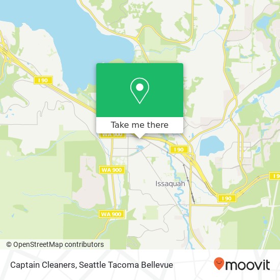 Captain Cleaners map