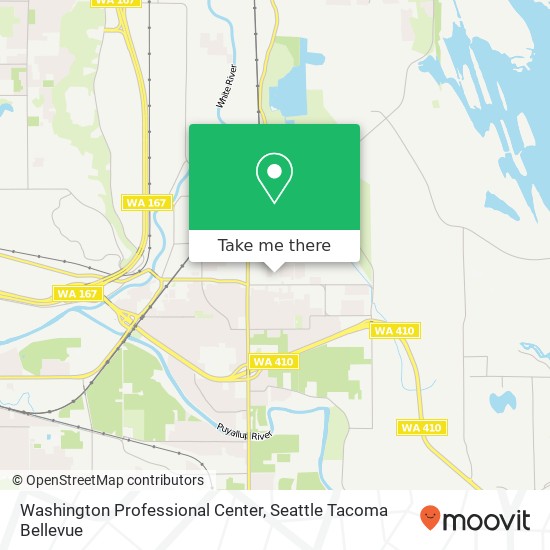 Washington Professional Center map