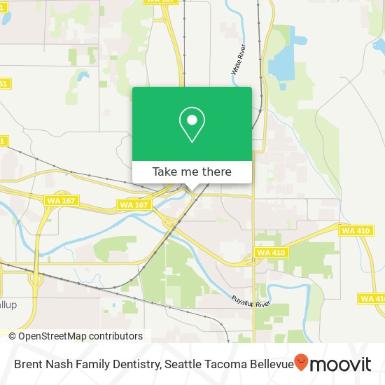 Brent Nash Family Dentistry map