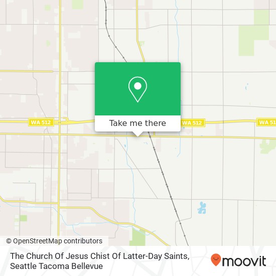 Mapa de The Church Of Jesus Chist Of Latter-Day Saints