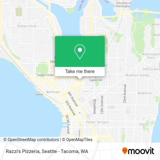 Razzi's Pizzeria map