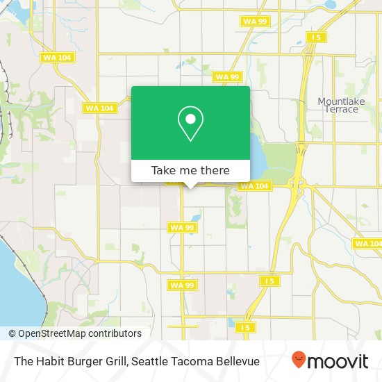 Mapa de The Habit Burger Grill