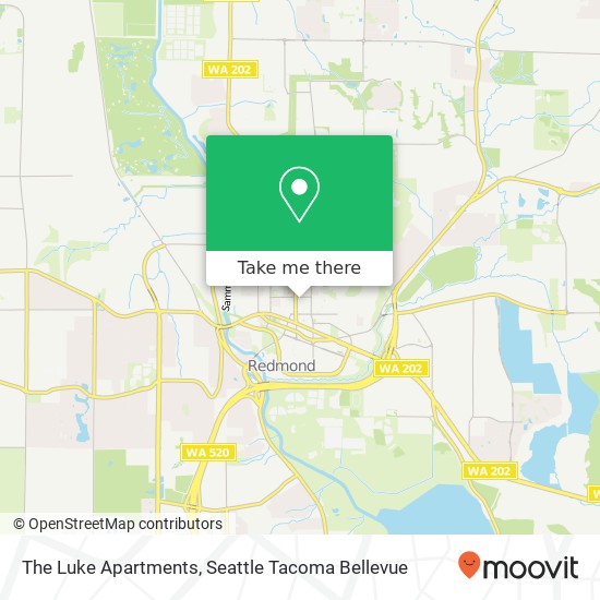 The Luke Apartments map