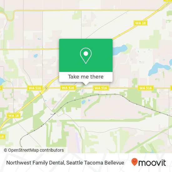 Mapa de Northwest Family Dental