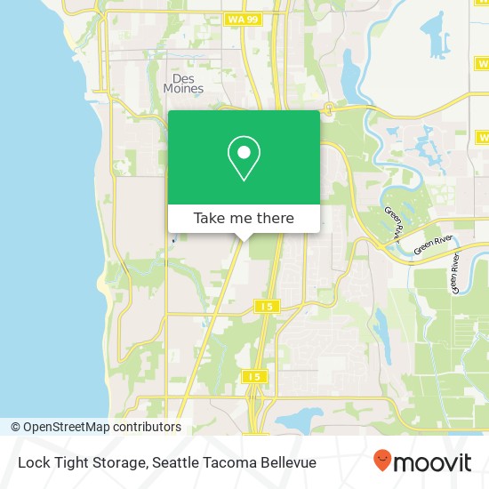 Lock Tight Storage map