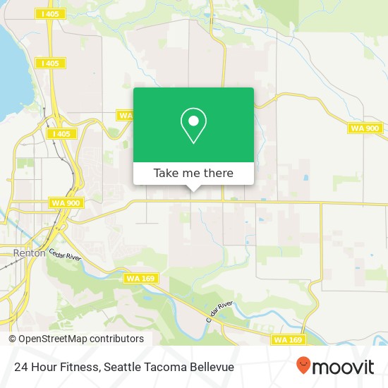 24 Hour Fitness map