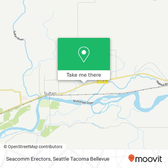 Mapa de Seacomm Erectors