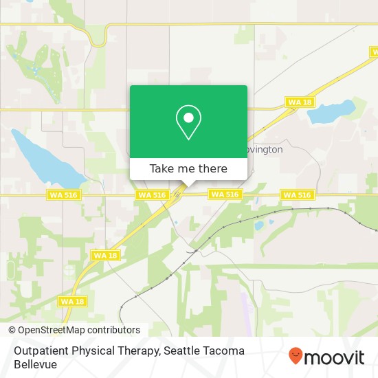 Outpatient Physical Therapy map