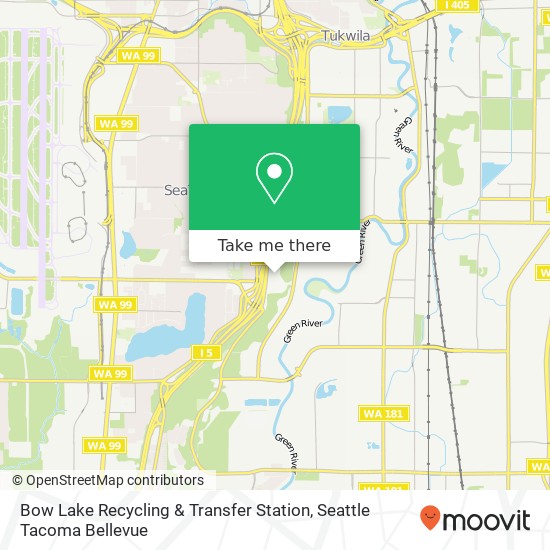 Mapa de Bow Lake Recycling & Transfer Station