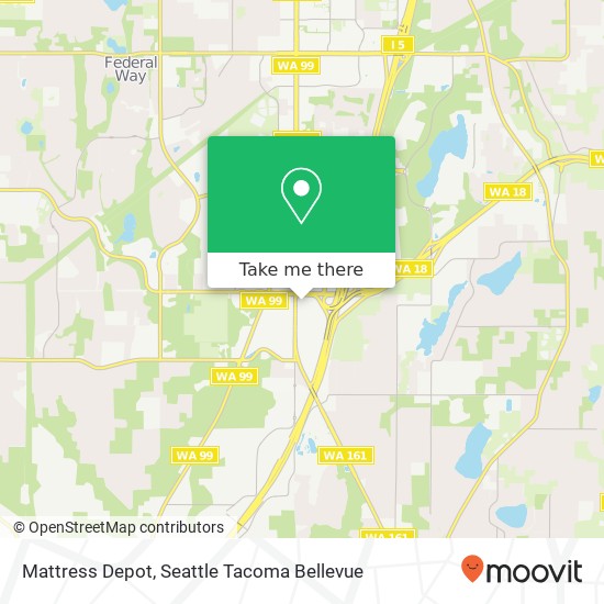 Mapa de Mattress Depot