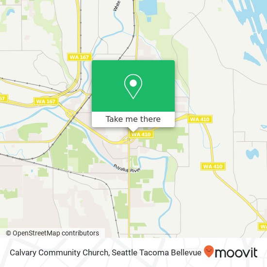 Mapa de Calvary Community Church