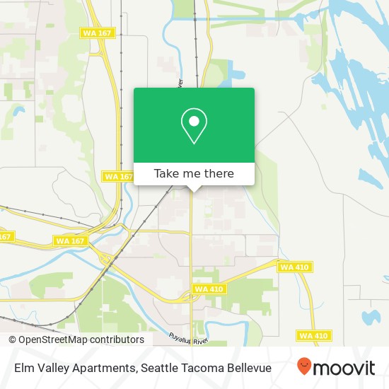 Mapa de Elm Valley Apartments