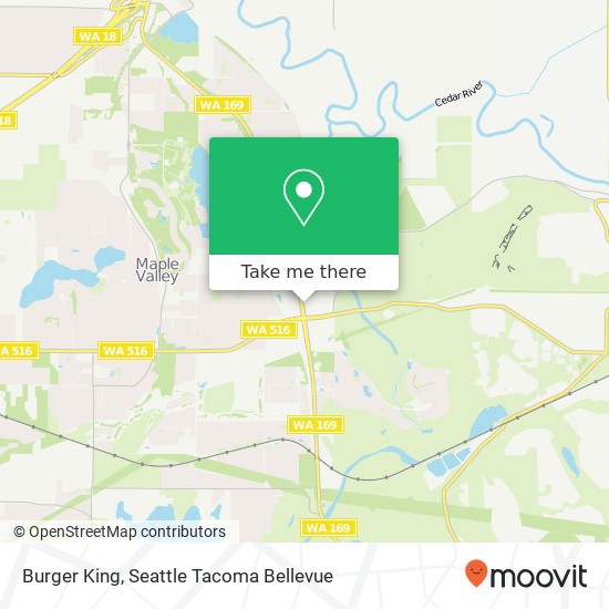 Burger King map