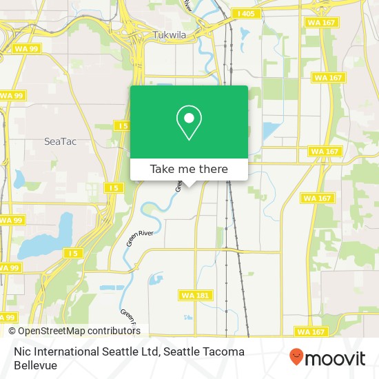 Nic International Seattle Ltd map