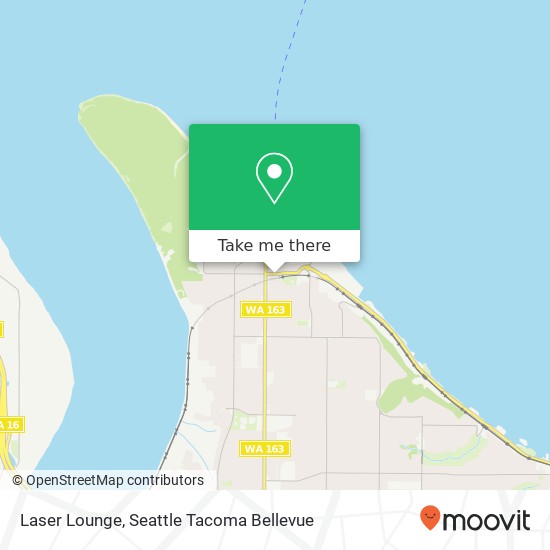 Mapa de Laser Lounge