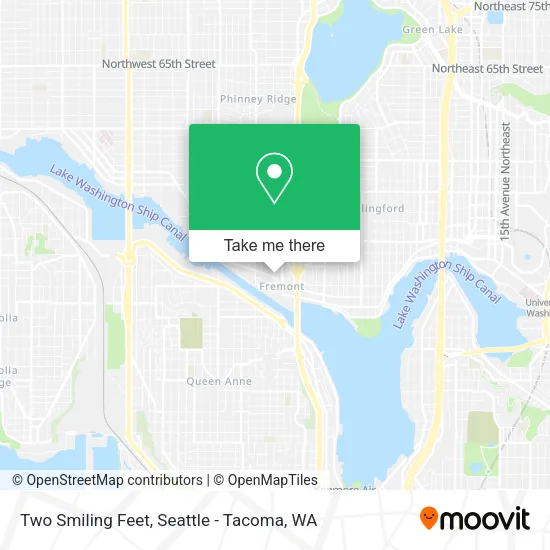 Two Smiling Feet map