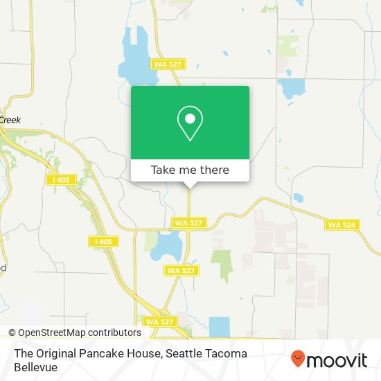 Mapa de The Original Pancake House