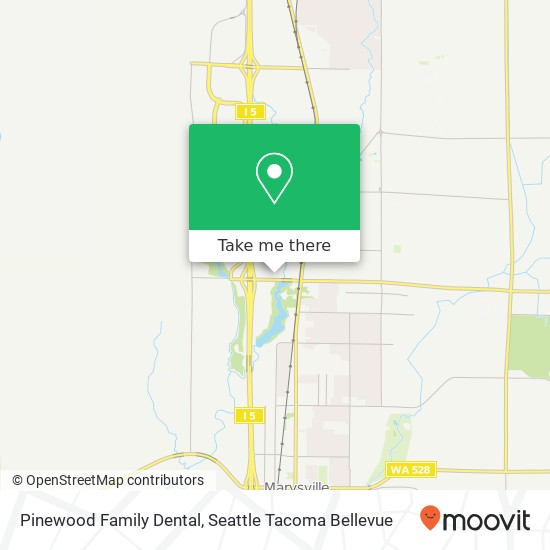 Mapa de Pinewood Family Dental