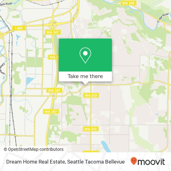 Mapa de Dream Home Real Estate