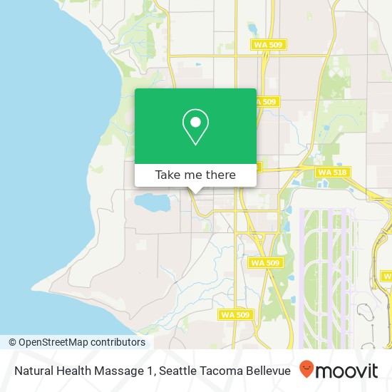 Natural Health Massage 1 map