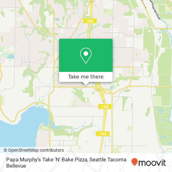 Mapa de Papa Murphy's Take 'N' Bake Pizza