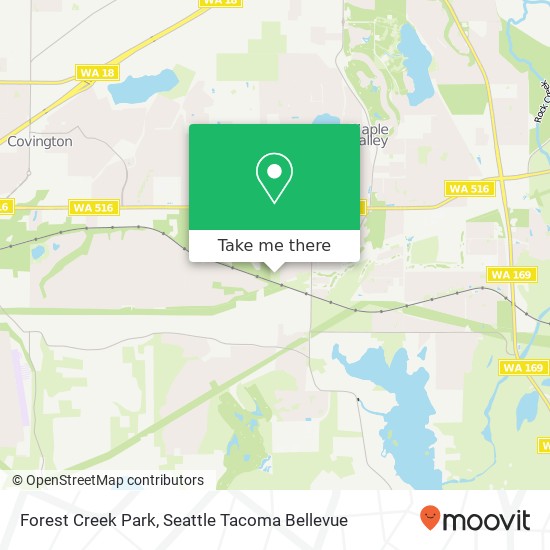 Mapa de Forest Creek Park