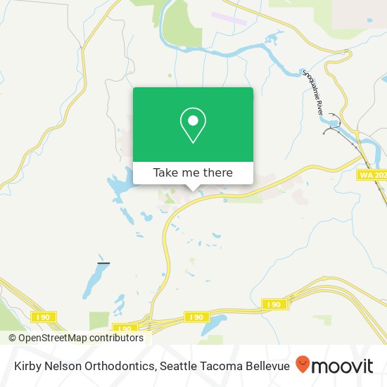 Kirby Nelson Orthodontics map