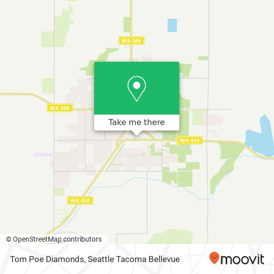 Tom Poe Diamonds map