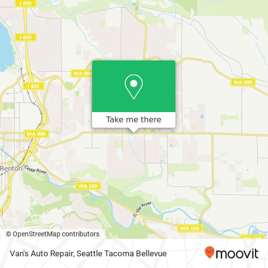 Van's Auto Repair map