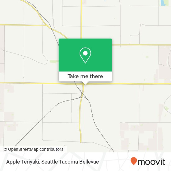 Apple Teriyaki map