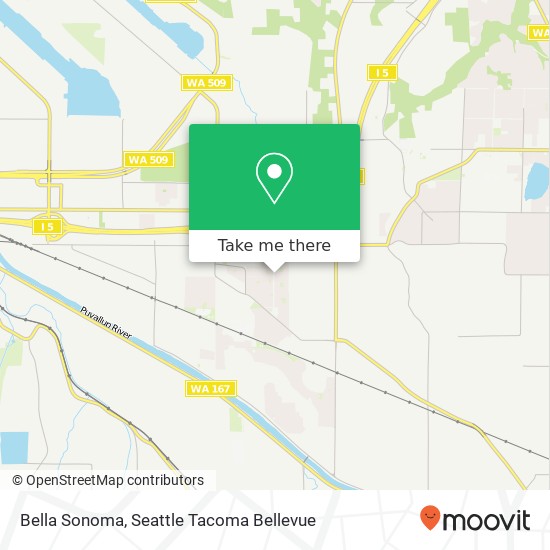Bella Sonoma map