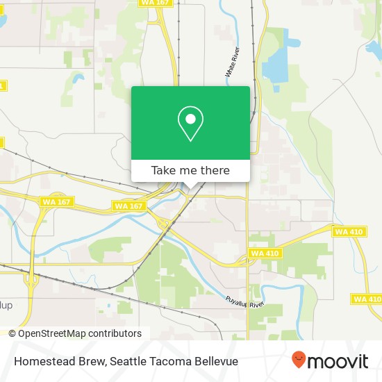 Homestead Brew map