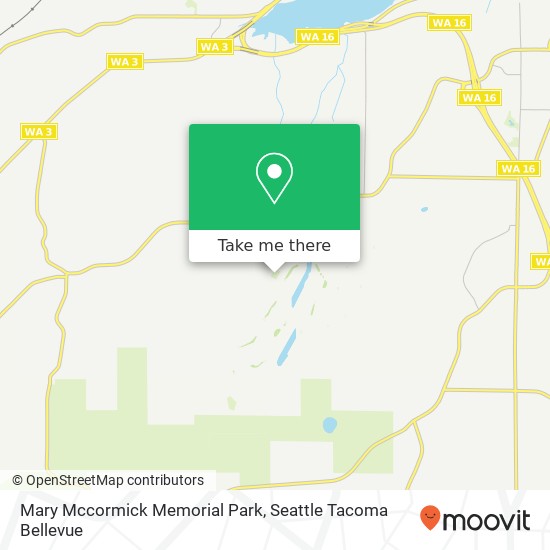 Mary Mccormick Memorial Park map
