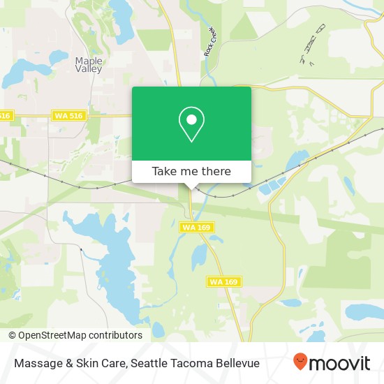 Massage & Skin Care map