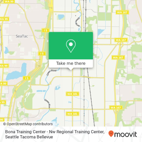 Bona Training Center - Nw Regional Training Center map