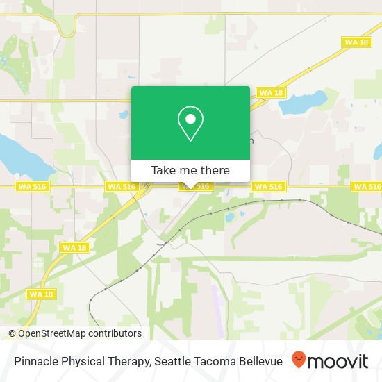 Pinnacle Physical Therapy map