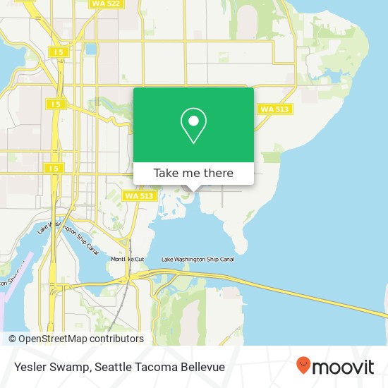 Yesler Swamp map